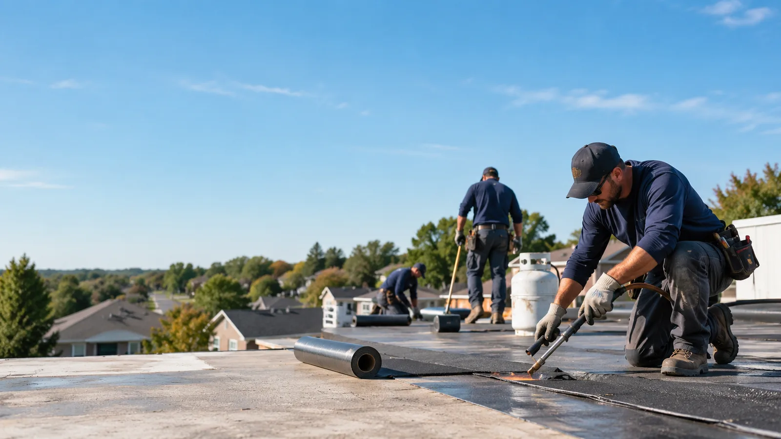 Flat Roof Leak Repair providers in Calmar, IA